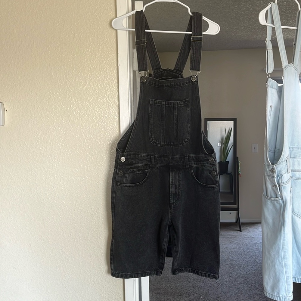 Unisex overall coverall short set